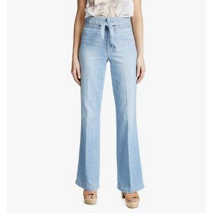 Joe's Jeans | Chelsea High Rise Belted Flare Jeans W25 Pockets Stretch Denim